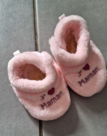 Chausson j'aime maman