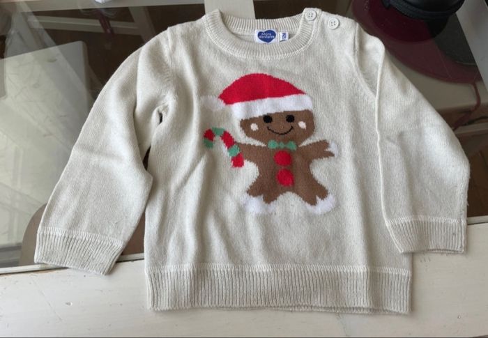 Pull de Noël - taille 12 mois