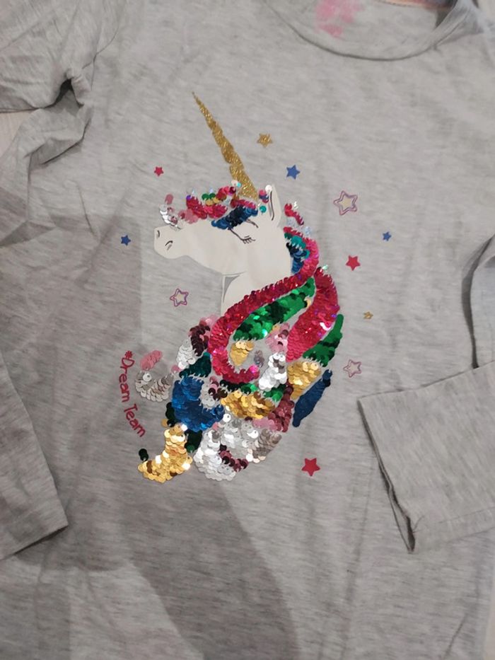 Tshirt manche longue 11 12 ans - photo numéro 2