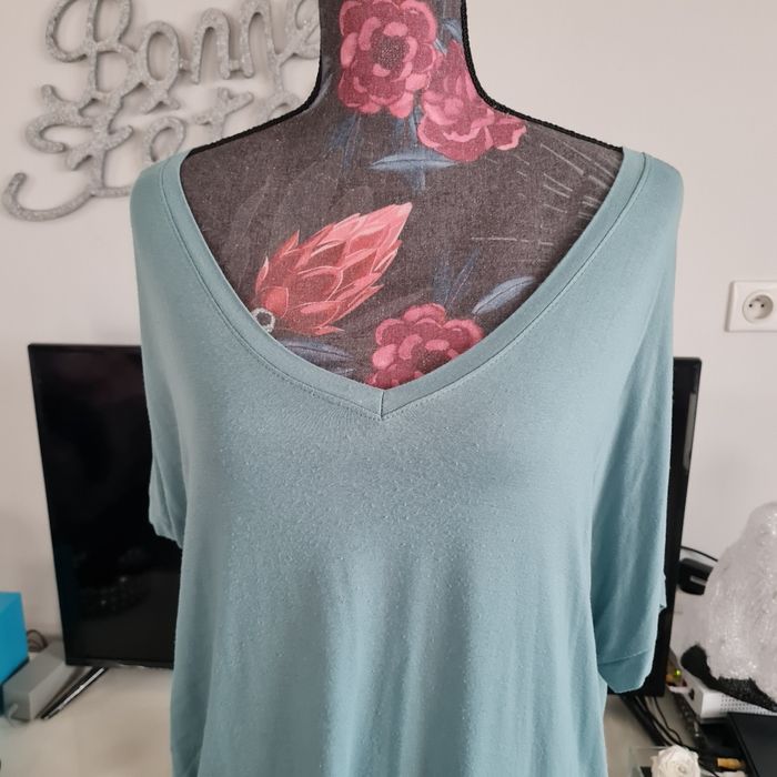 Teeshirt oversize vert - photo numéro 2