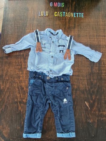 Ensemble 3 pièces 6mois