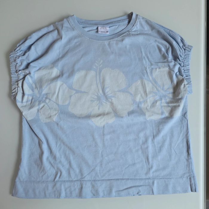 2 t shirts Zara crop tops - photo numéro 5
