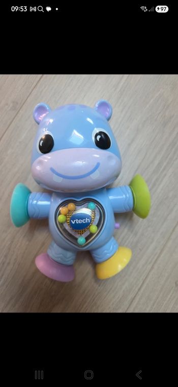 Jeux vtech théo l'hippo
