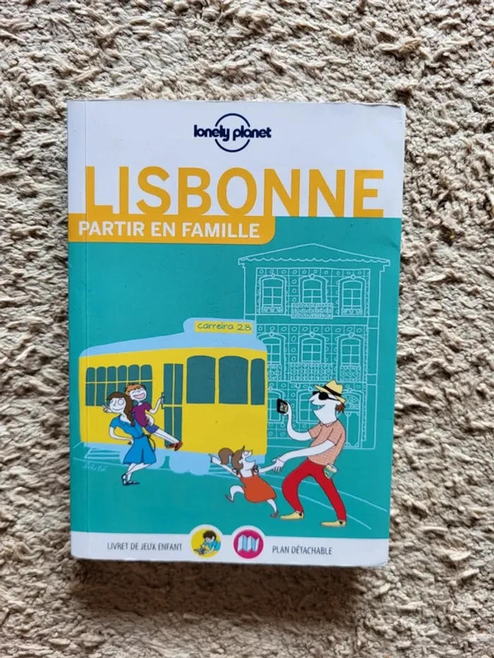 Guide de voyage "Lisbonne, partir en famille" Lonely Planet - avec Livret de jeux et plan - photo numéro 2