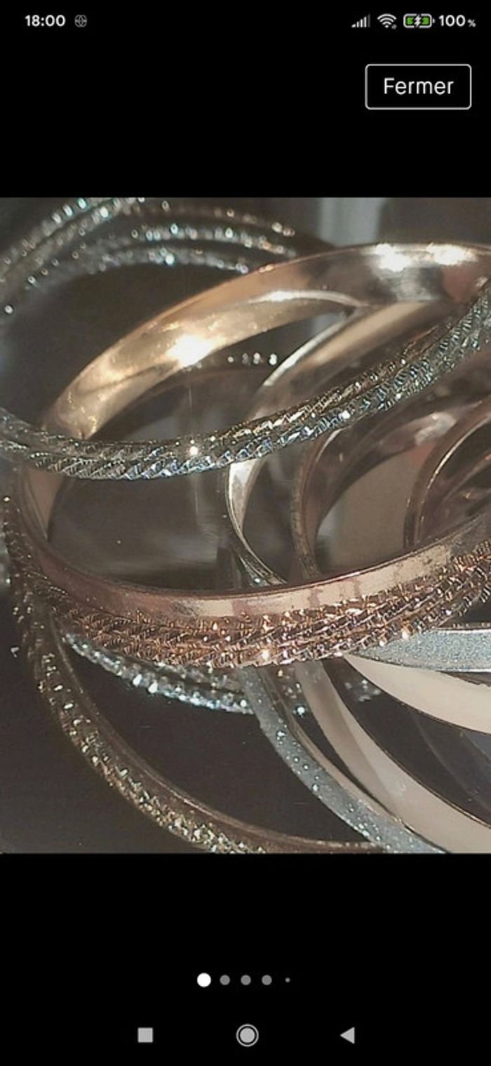 Lot de 9 bracelets - photo numéro 2