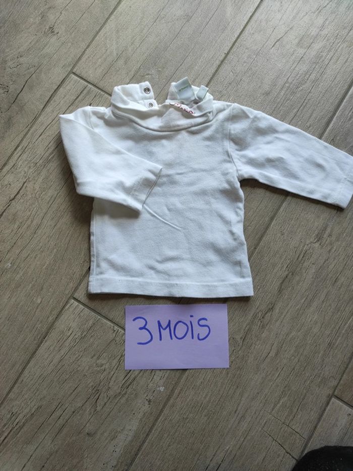 T-shirt manches longues Disney 3 mois