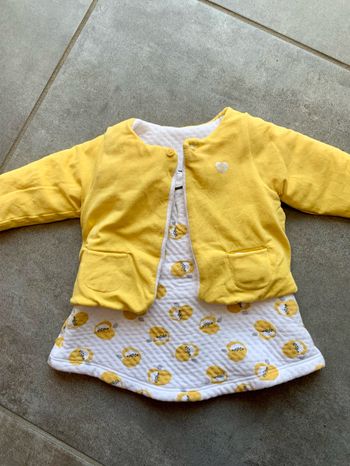Ensemble robe et gilet  obaïdi
