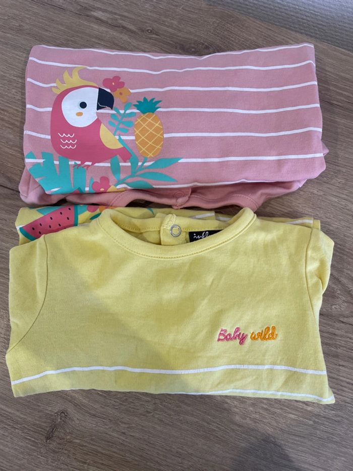 Lot de 2 pyjamas légers perroquet 🦜