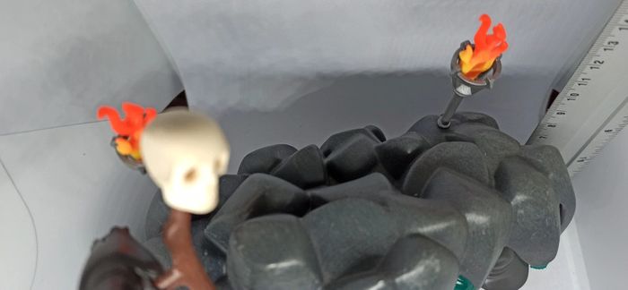 Décor paysage scène avec grotte et sorcière playmobil - photo numéro 9