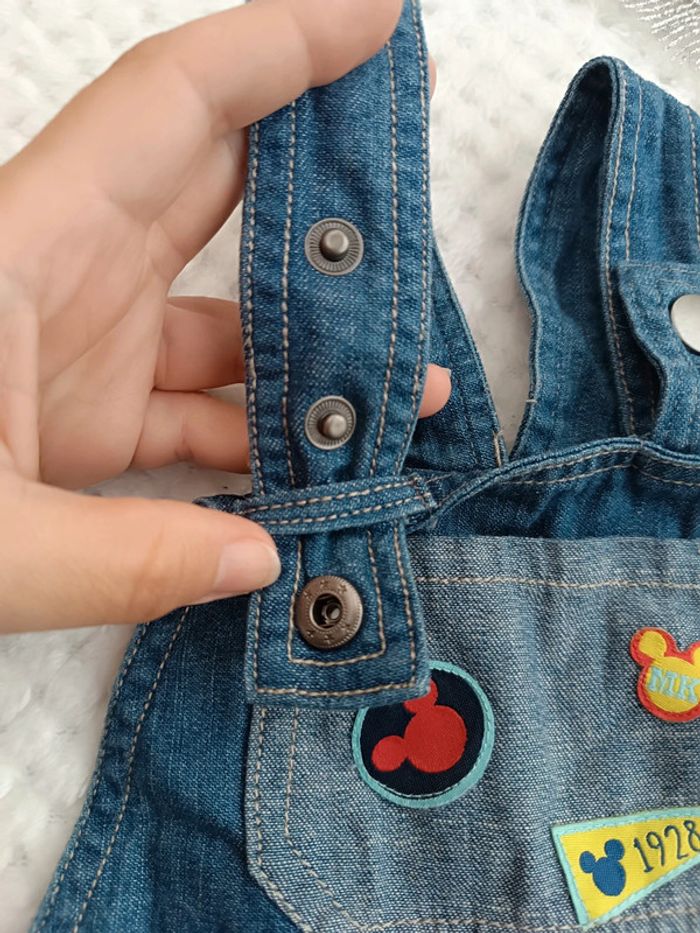 🔸 Salopette en Jean Mickey - Disney 6 Mois🔸 - photo numéro 8