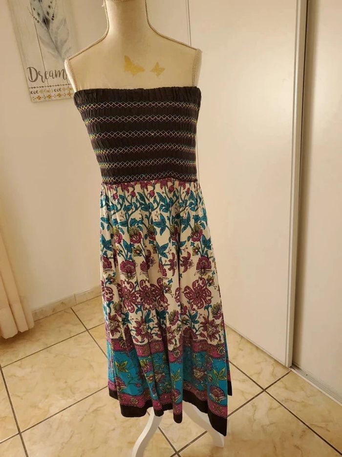 Robe éthnique bohème taille 36/38 - photo numéro 2
