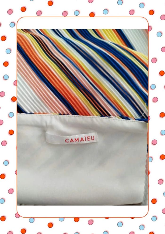 Débardeur rayures multicolores - photo numéro 3