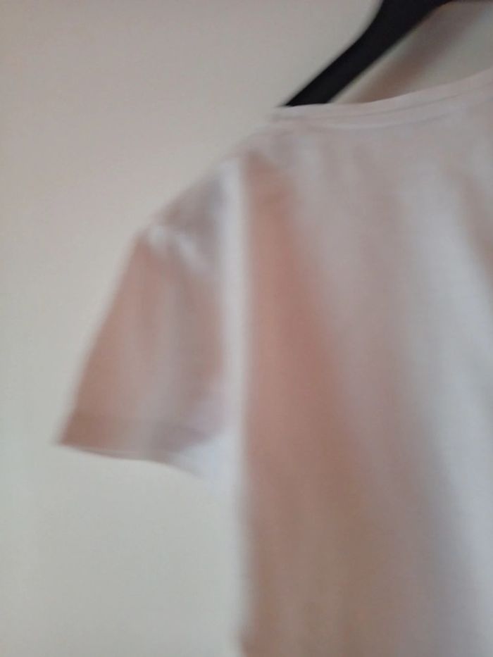 Tee-shirt manches courtes blanc.  Zeeman 11 ans - photo numéro 10