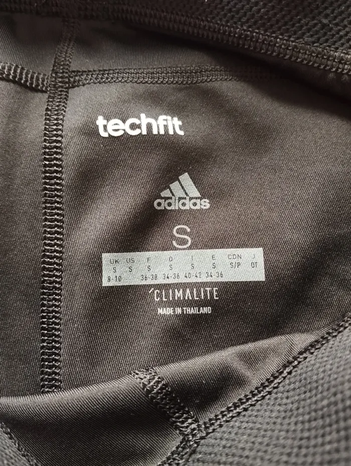 Legging Adidas femme noir taille S - photo numéro 3