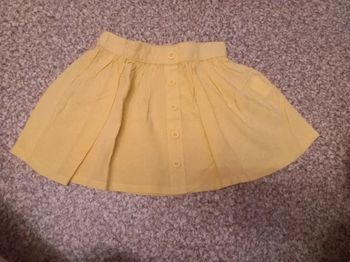 jupe jaune