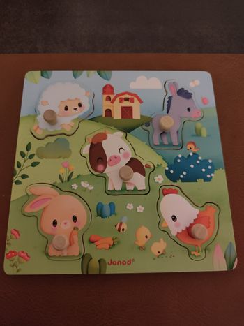 Puzzle ferme 5 pièces