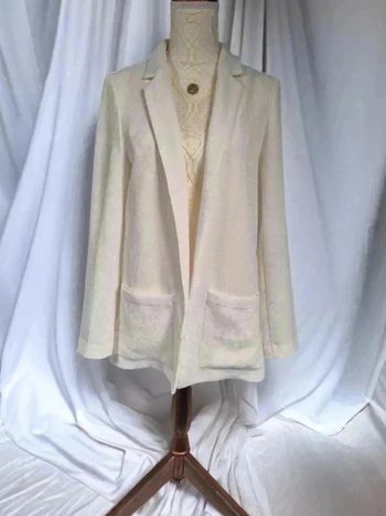 Veste écru🌹 40🌹 femme kiabi