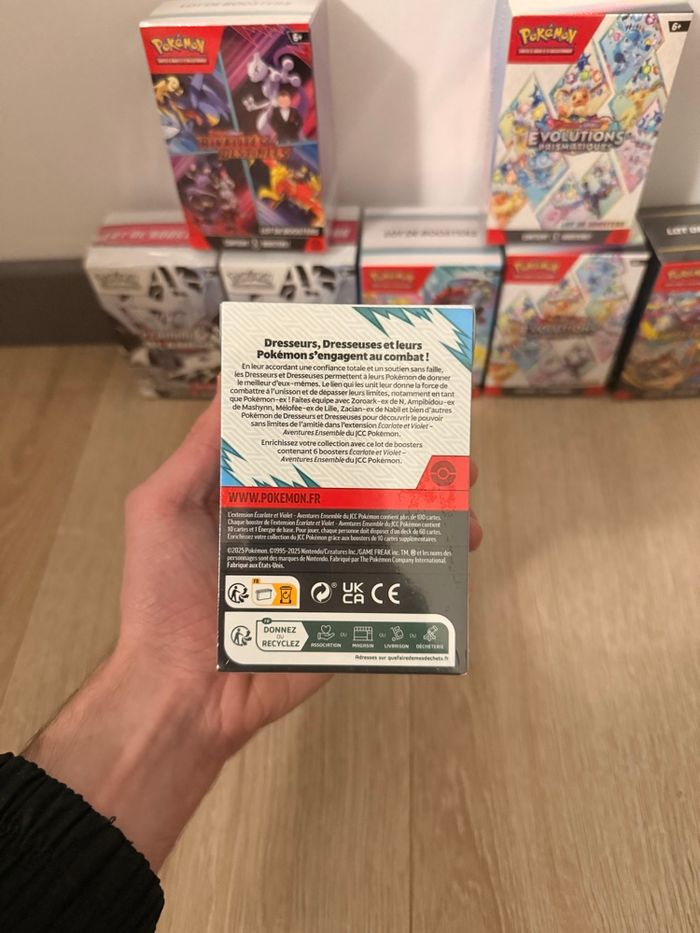 Pokémon EV09 Aventures Ensemble - Bundle 6 Boosters Scellé - Neuf - photo numéro 2