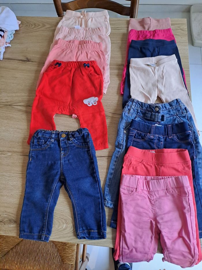 Pantalons 6 mois