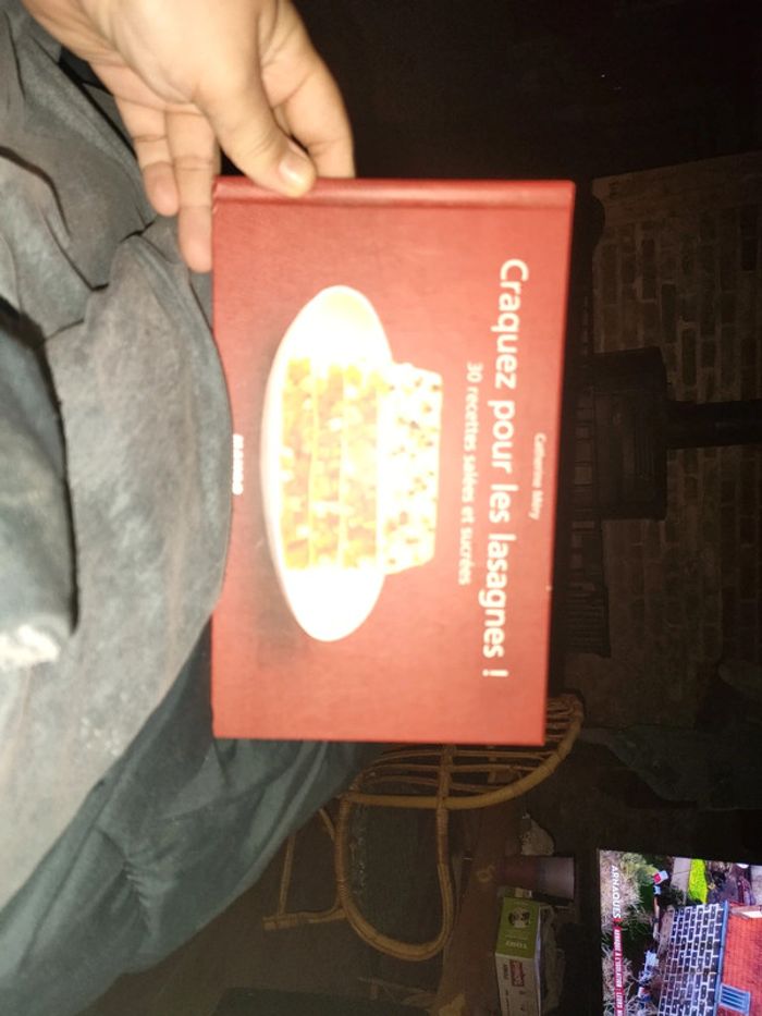 Livre cuisine craquez pour les lasagnes neuf