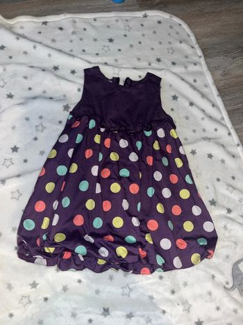 Robe sans manches grain de blé