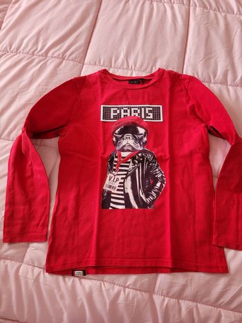 t-shirt Mlongue ikks 10ans  (6e)