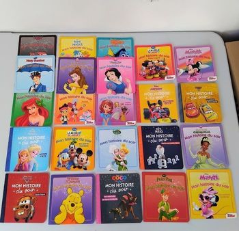 Mon Histoire du Soir Disney Lot 23 Livres 📚