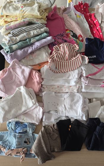 Lots vêtements bébé fille
