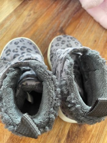 Baskets fourres léopard