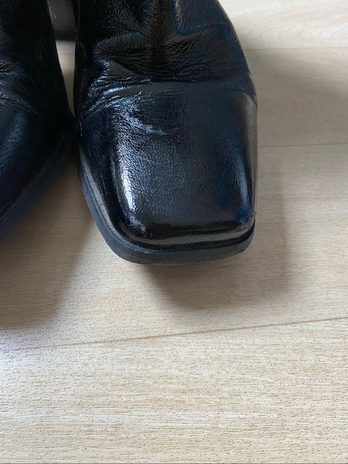 Bottines talon carré - photo numéro 7