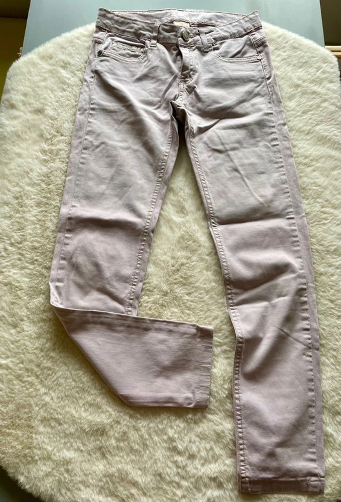 Jean rose pale Zara 9/10 ans