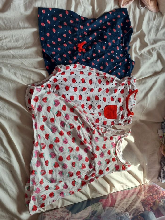Lot fraises 9-12 mois