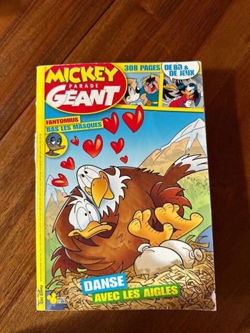 BD Mickey, parade géant, Danse avec les aigles, 312