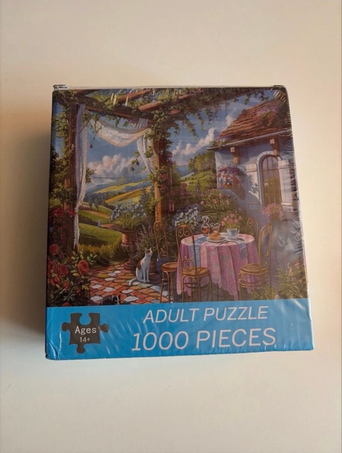 Puzzle déjeuner en terrasse 1000 pièces