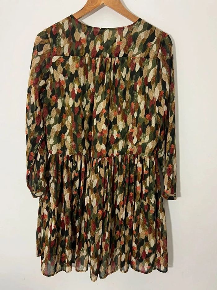 Robe imprimé feuilles - photo numéro 2