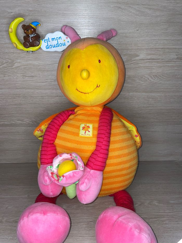MRXXL gros doudou abeille 🐝 moulin Roty