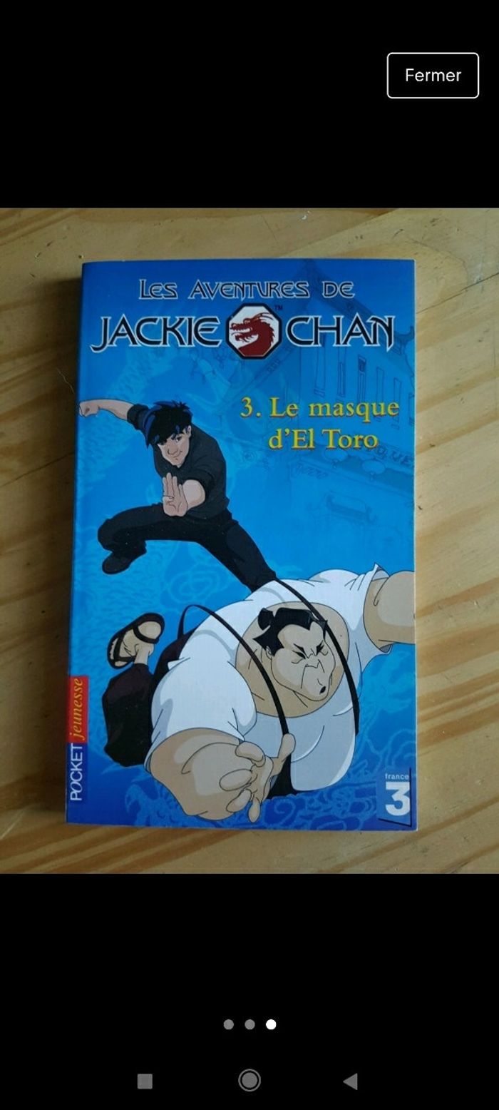 Livres les aventures de Jackie chan