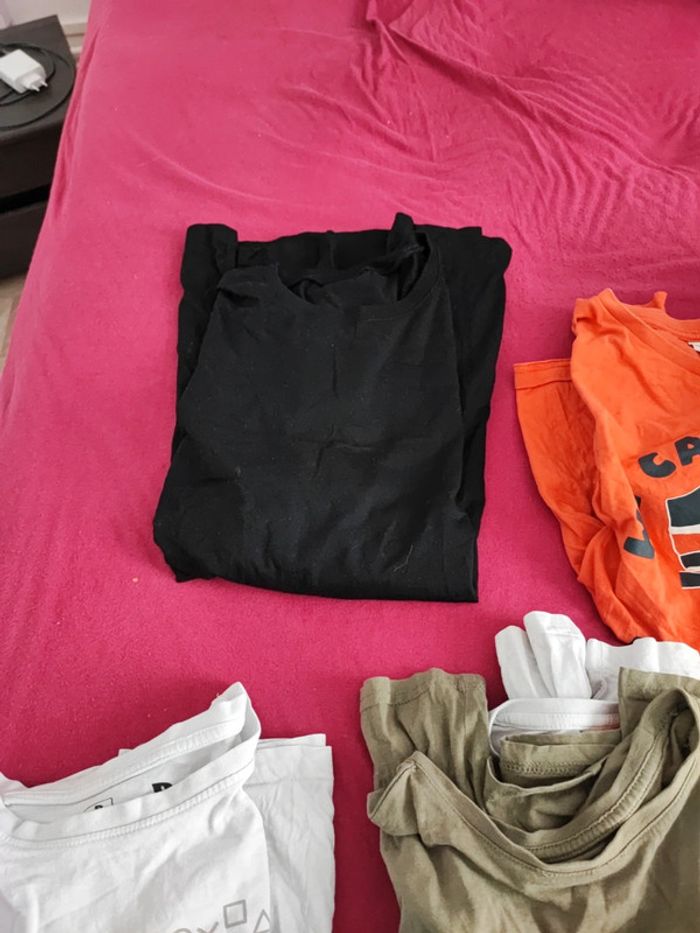 Lot 14 tee-shirts manches longues - photo numéro 4