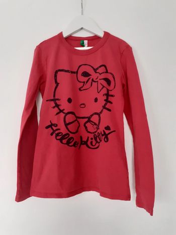 T-shirt fille 8 / 9 ans Hello Kitty Benetton