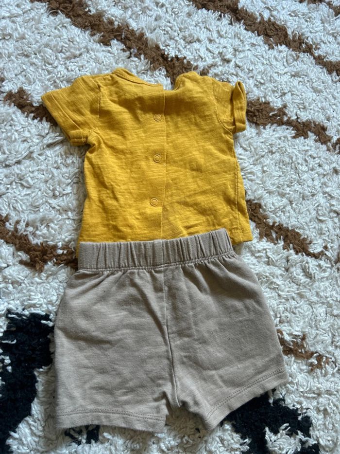 Ensemble short teeshirt bebe - photo numéro 3