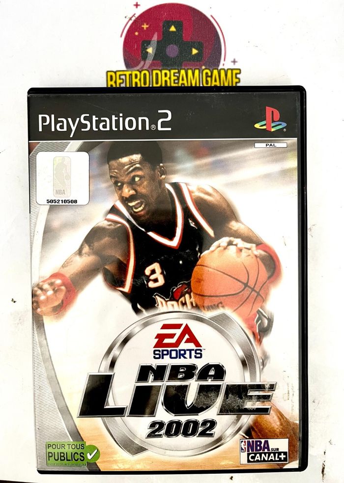 NBA live 2002 pour PS2