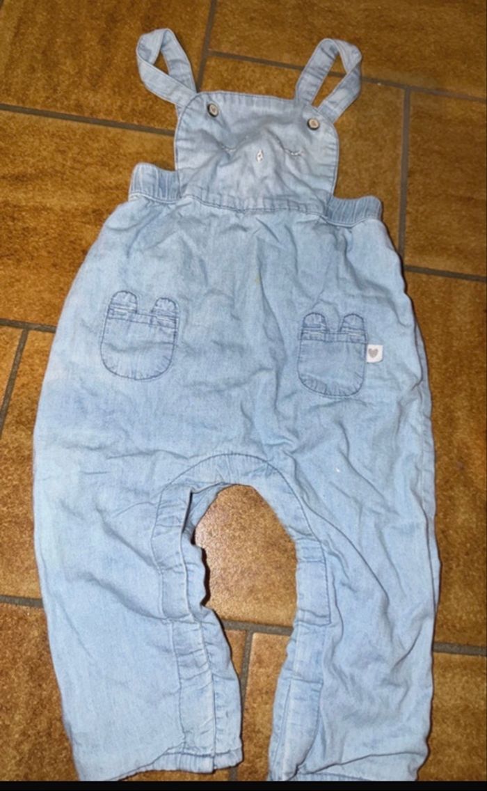 Salopette bébé fille