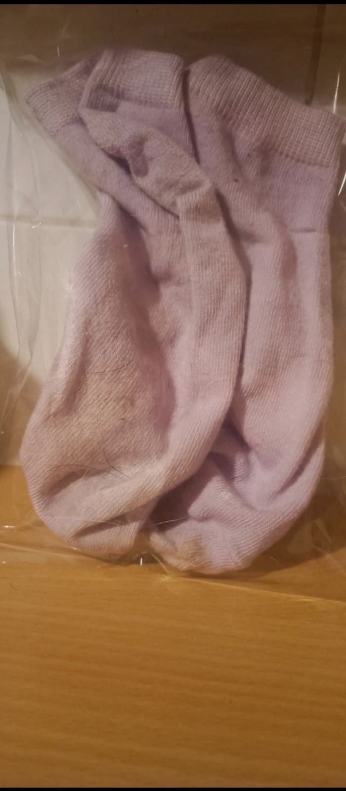Chaussettes portée rose