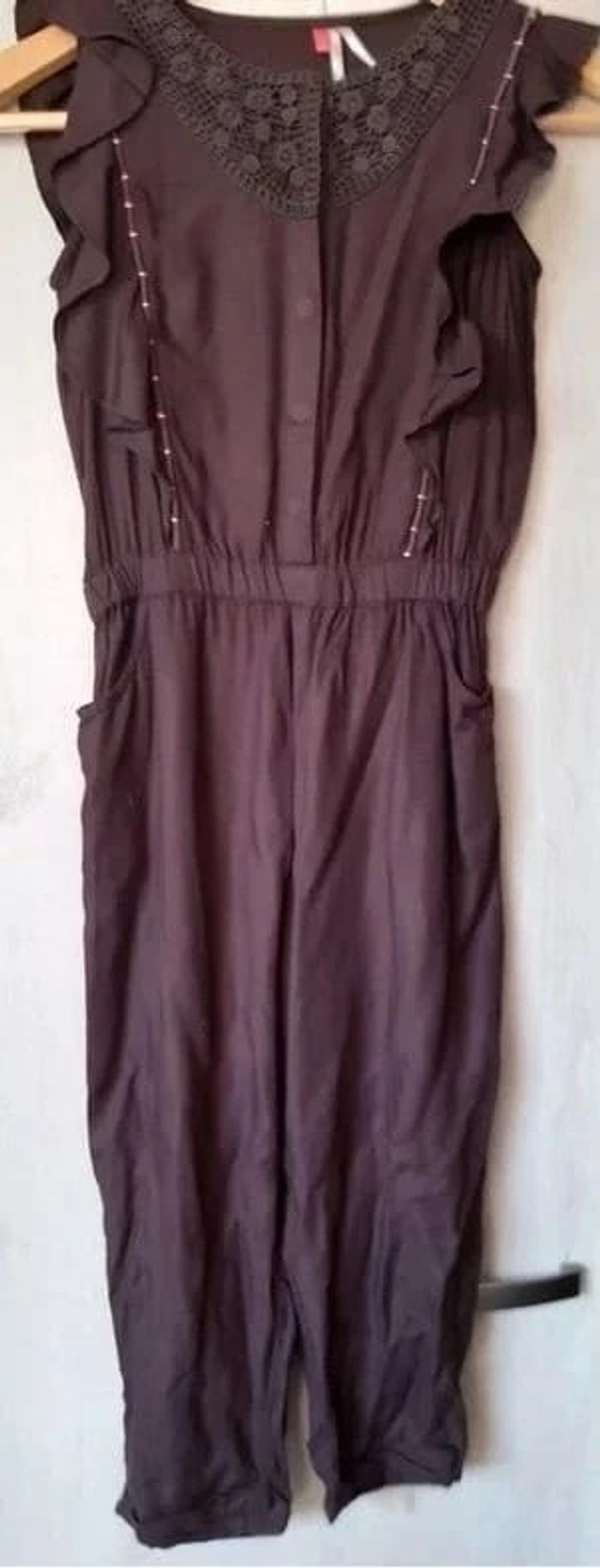 Combinaison pantalon orchestra chocolat 6 ans neuve jamais portée
