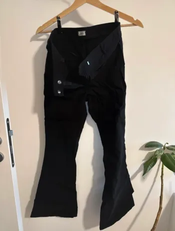 Pantalon flare noire Pimkie