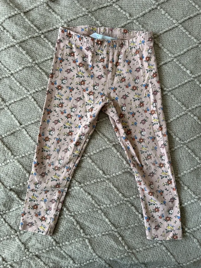 Legging floral 24 mois