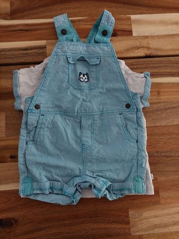 Ensemble salopette 6 mois