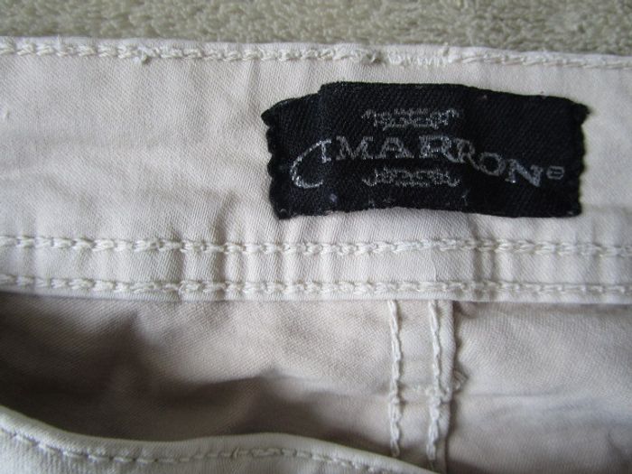 Pantalon slim beige Cimarron 39 TBE - photo numéro 4