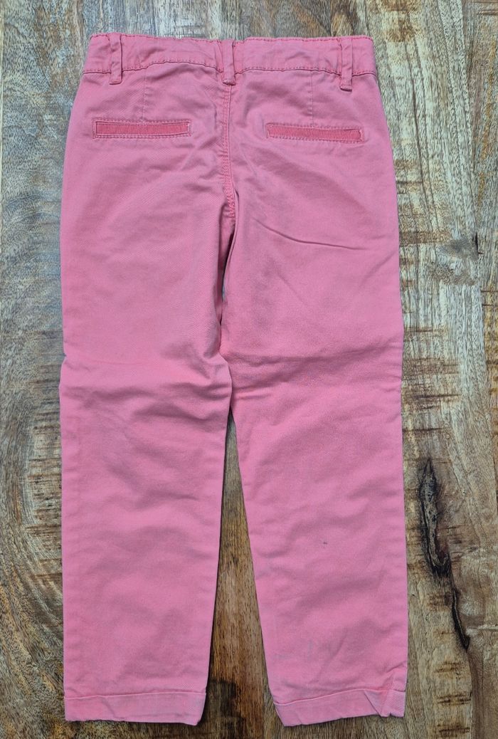 Pantalon chino rose 4 ans - photo numéro 2