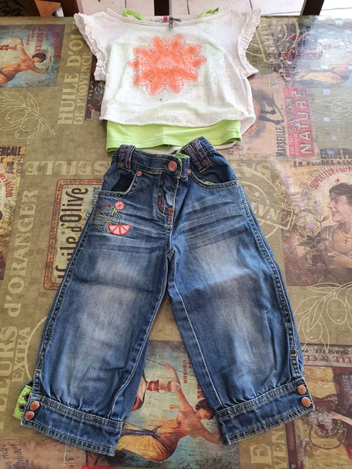 Ensemble pantacourt 3 pièces Orchestra 4 ans